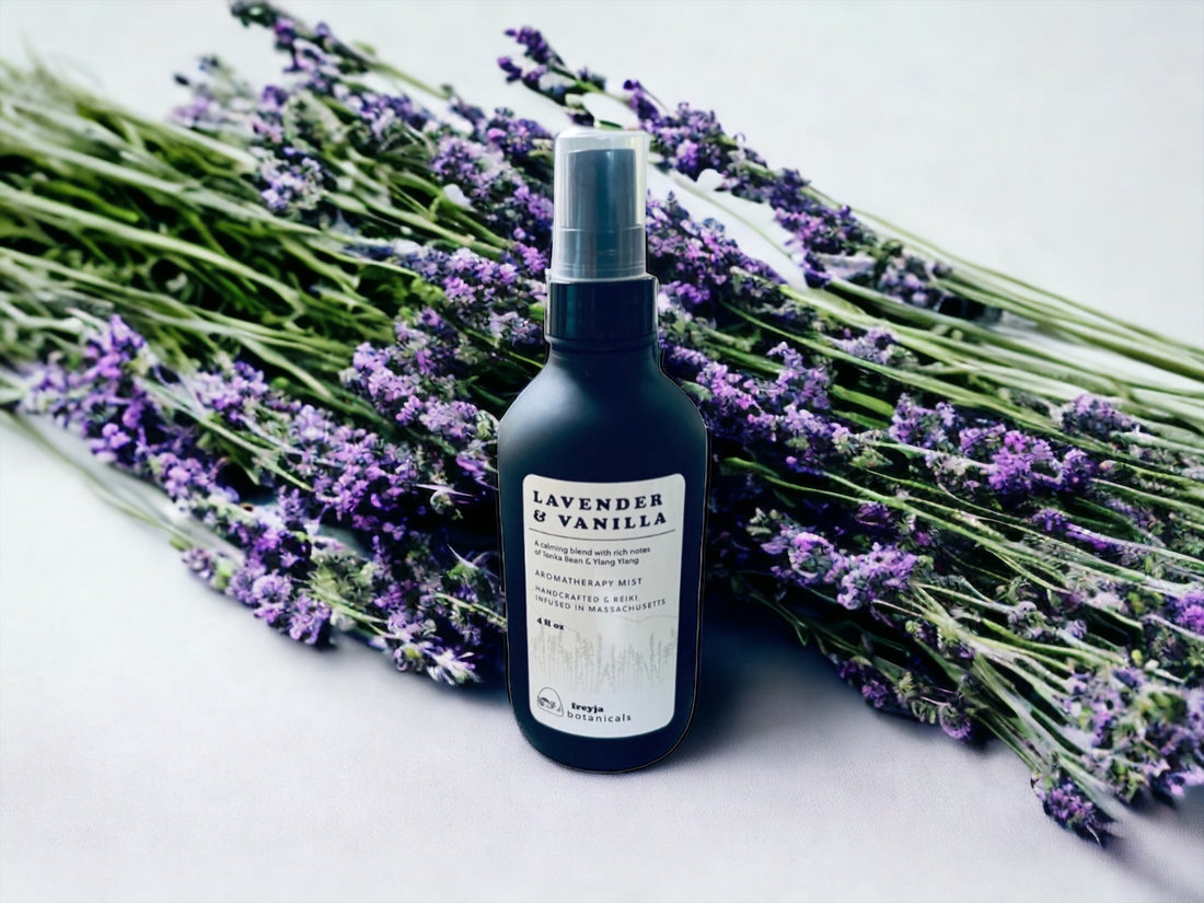 Lavender and Vanilla Room and Body Mist | All Natural Aromatherapy Spray