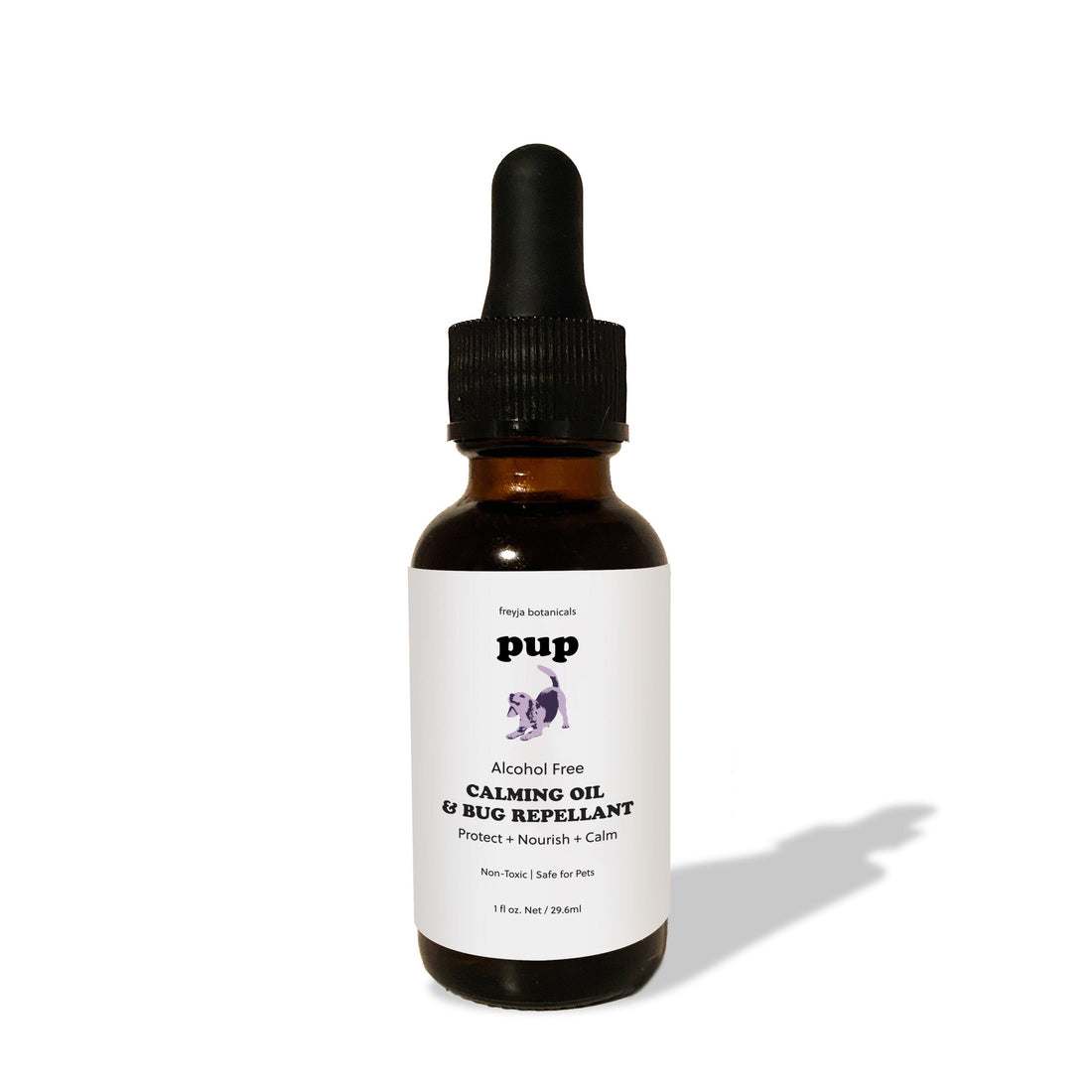 PUP Calming Oil | Natural bug repellent for dogs - freyjabotanicals