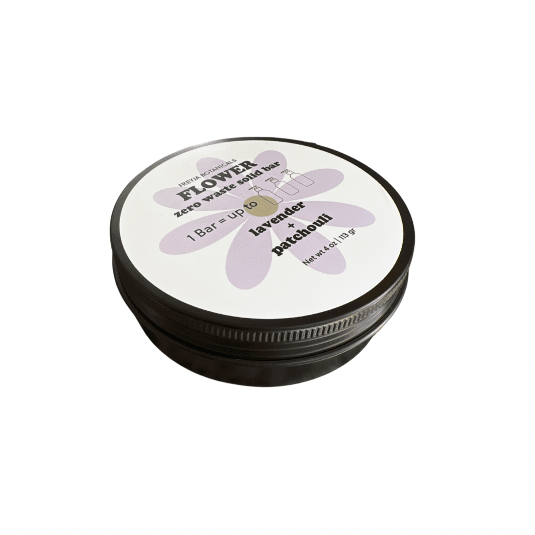 No Waste | Solid Lotion Flower - freyjabotanicals