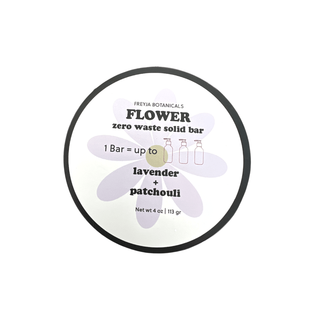No Waste | Solid Lotion Flower - freyjabotanicals